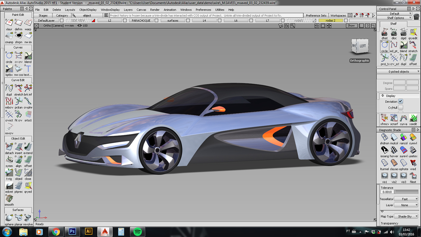 renault，leisure time，draft，Hand drawn，automobile，