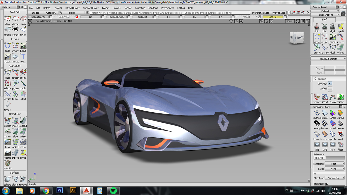 renault，leisure time，draft，Hand drawn，automobile，