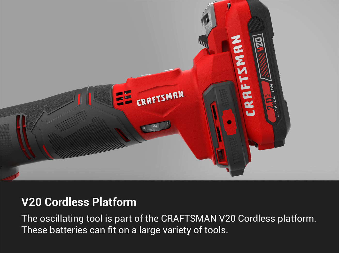 industrial design，product design，Oscillation tool，CRAFTSMAN V20，