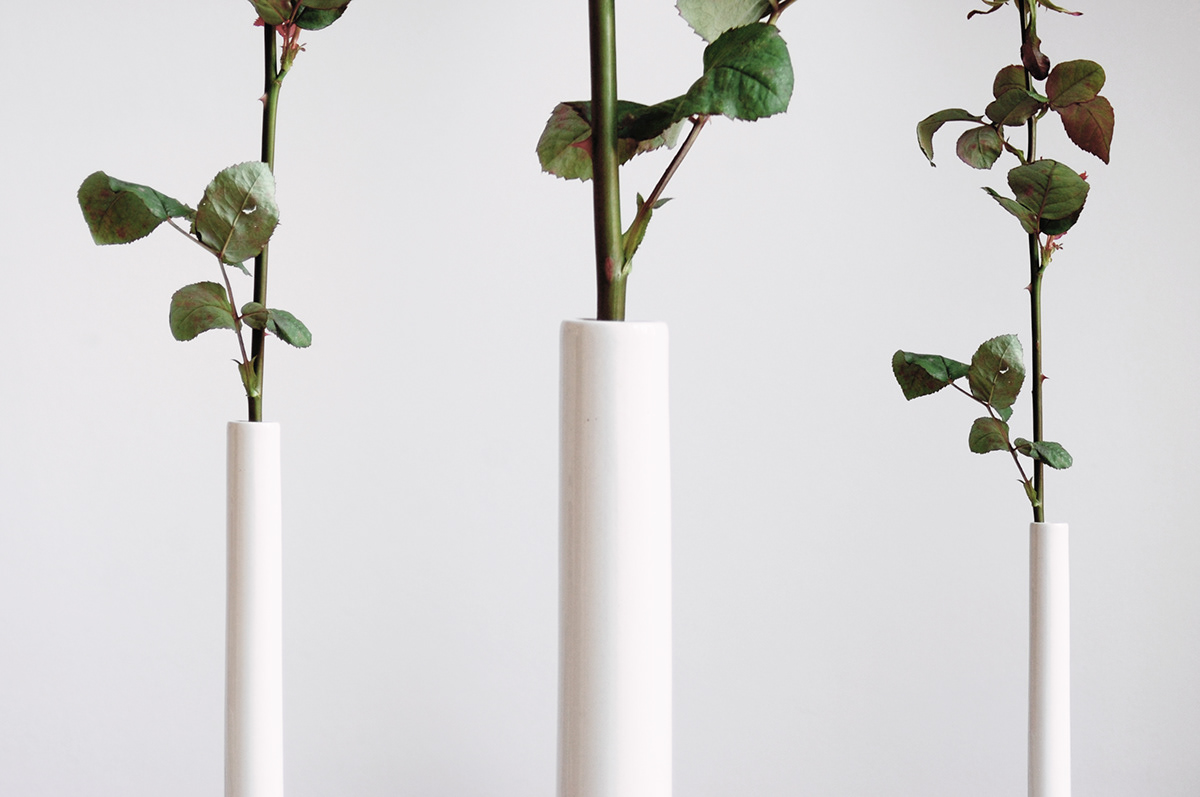 grace，white，ceramics，vase，