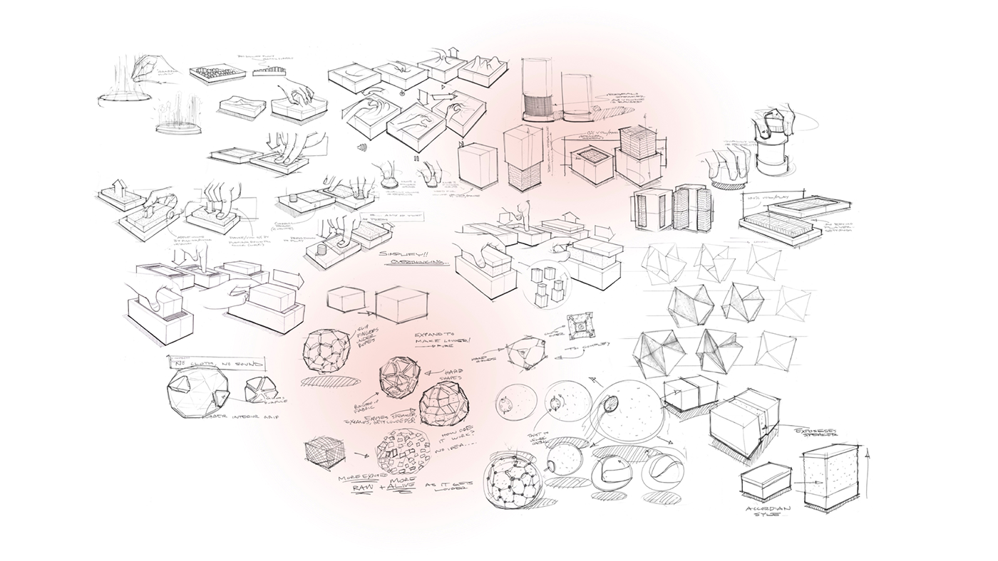 product design，User experience，Telescopic structure，speaker，