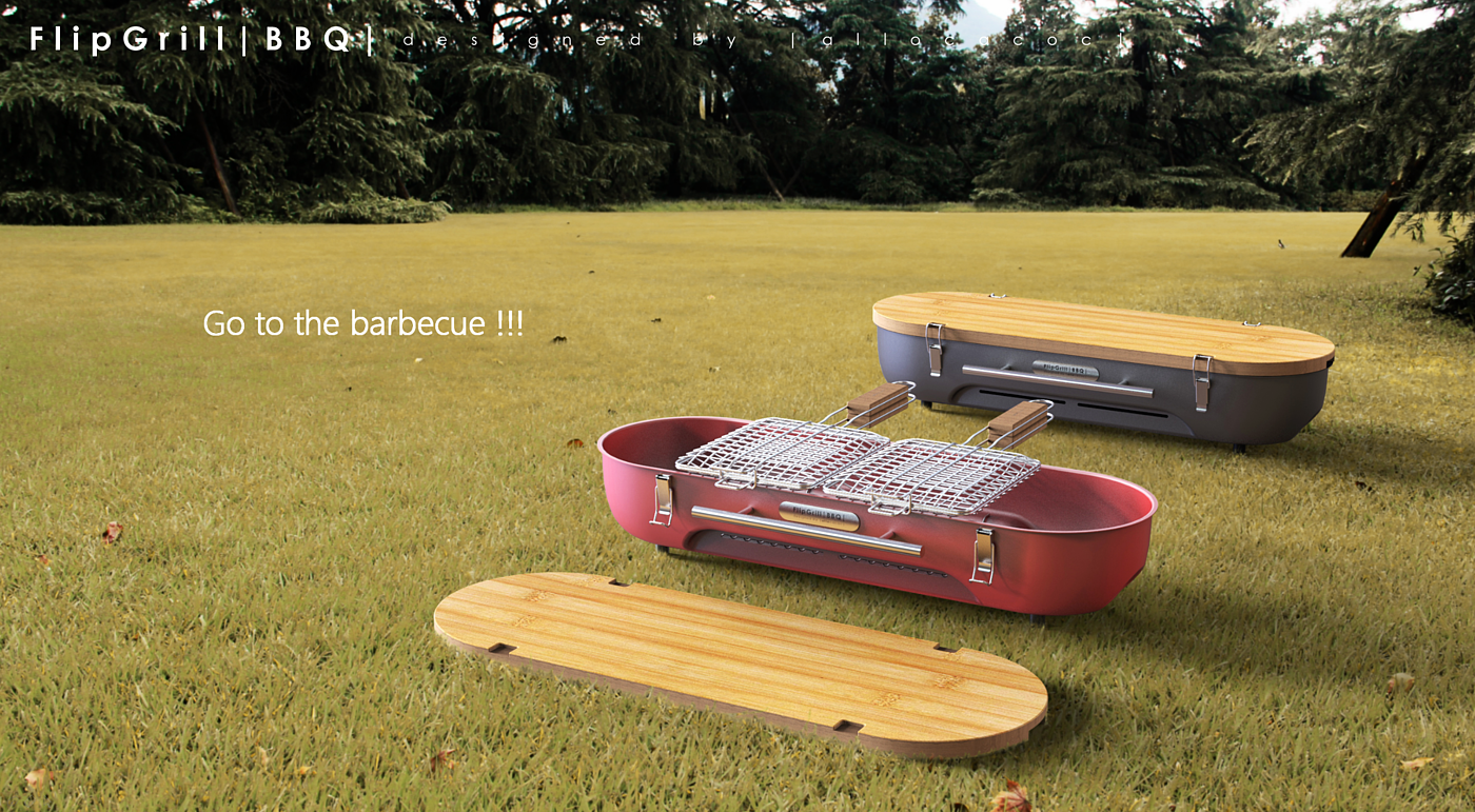 Outdoor barbecue，portable，New play，Subvert tradition，