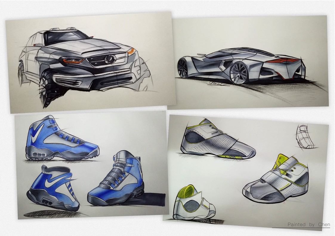 sample reels，industrial design，