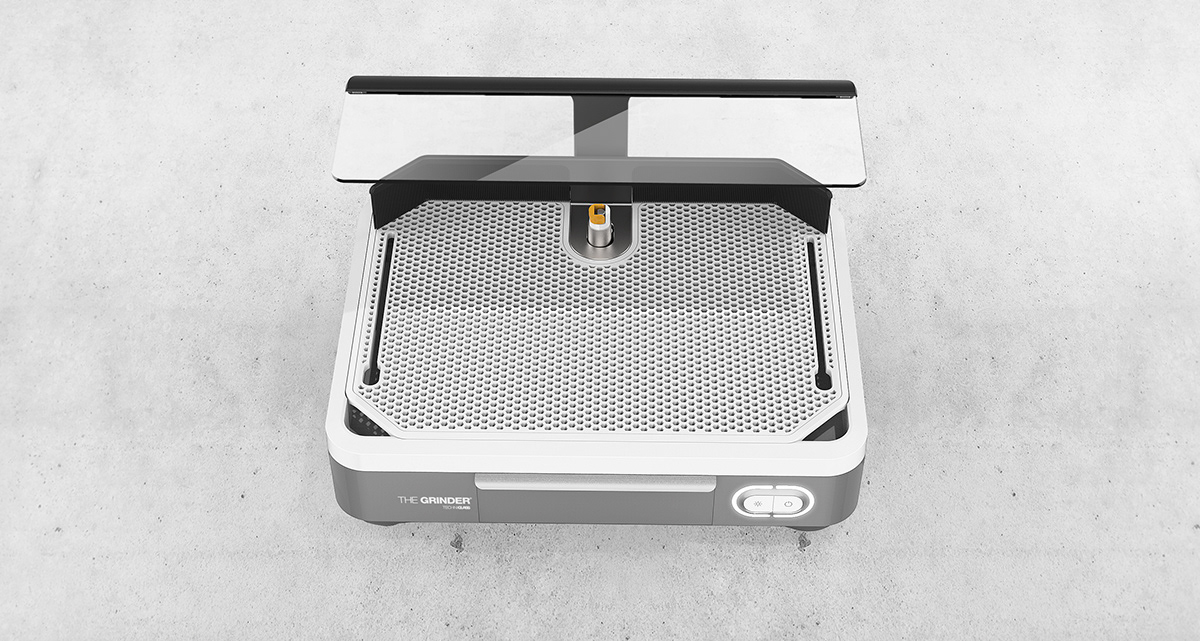 tool，industrial design，Glass polishing machine，Techniglass，