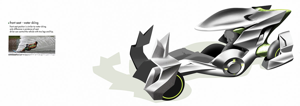 Hand drawn，sketch，vehicle，motorcycle，Sculley，