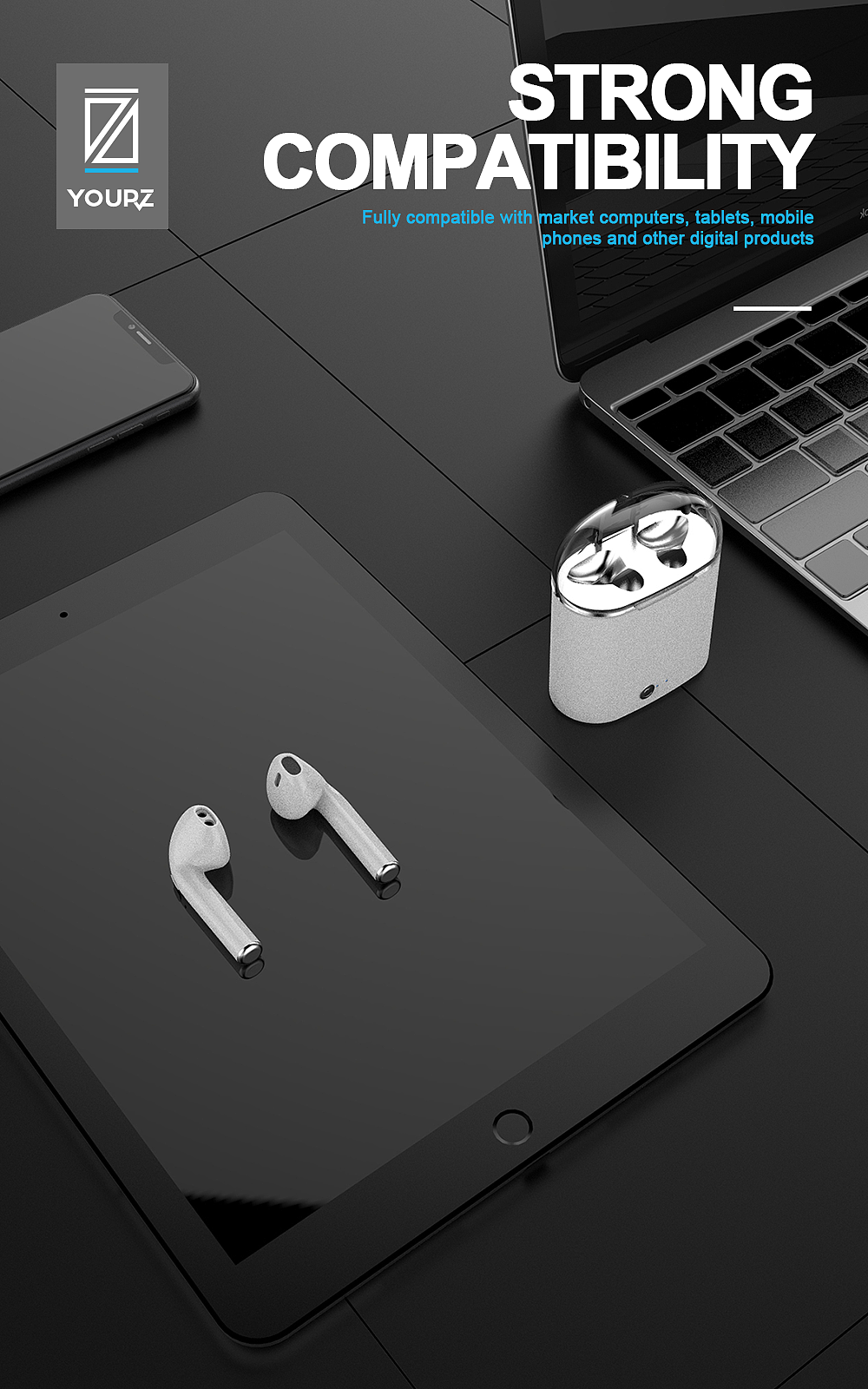 Product detail design，Detailed design of TWS earphone products，