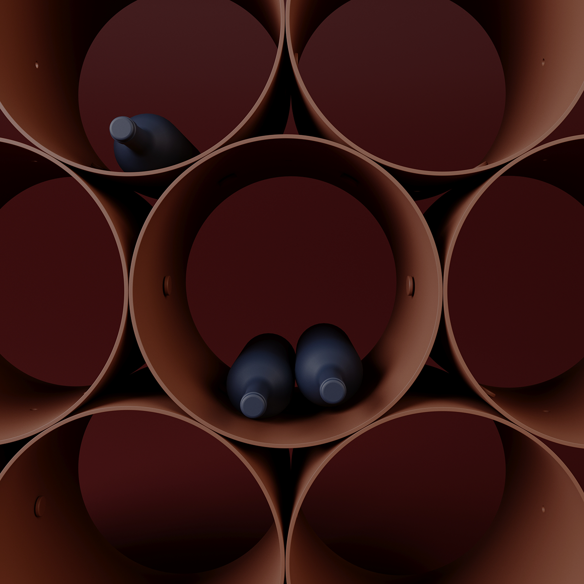 Household products，Wine storage rack，modularization，G R A P E，