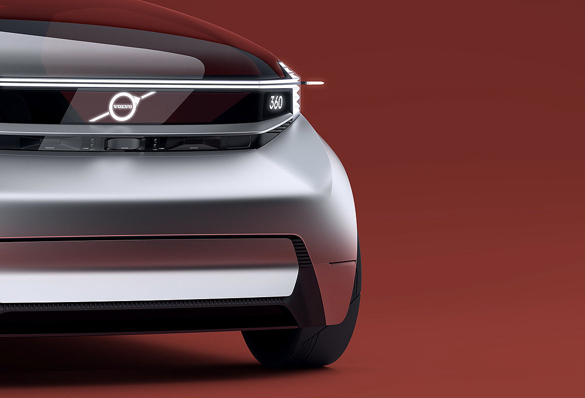 conceptual design，vehicle，Volvo，Volvo 360c，