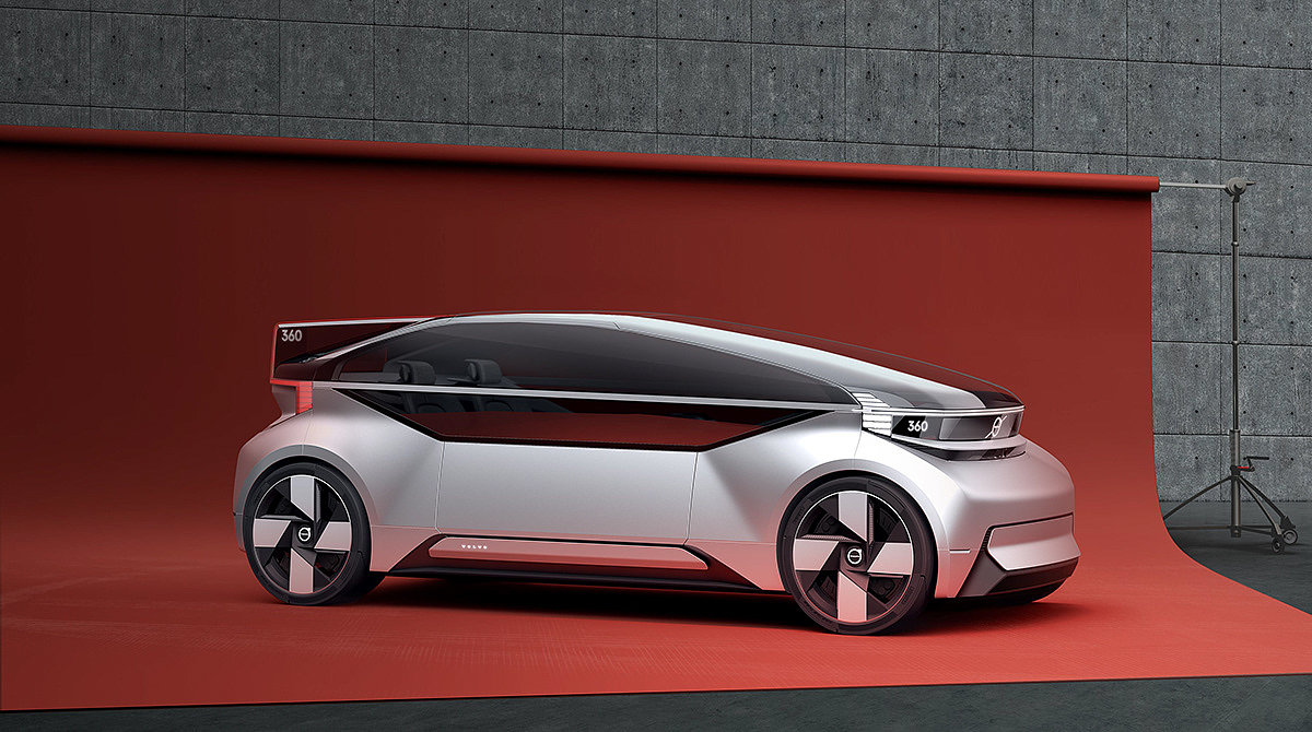 conceptual design，vehicle，Volvo，Volvo 360c，