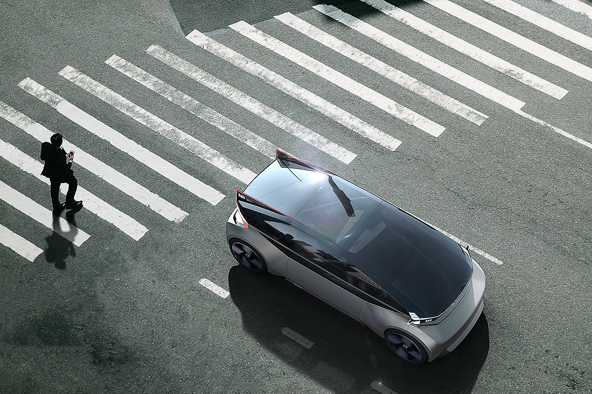 conceptual design，vehicle，Volvo，Volvo 360c，
