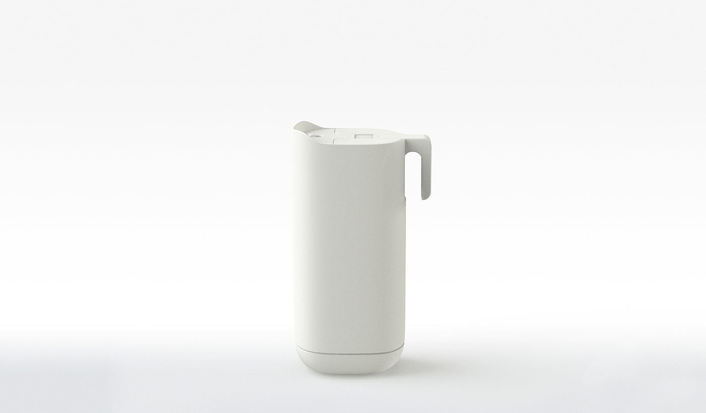 白色，水壶，kettle，