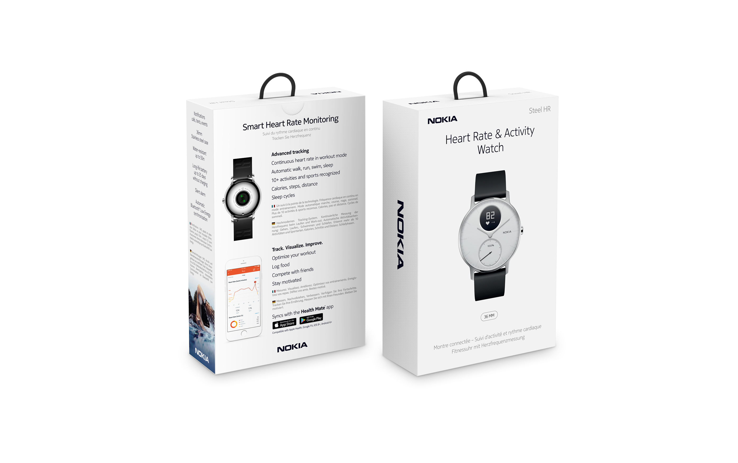 Nokia Steel，Wrist watch，intelligence，