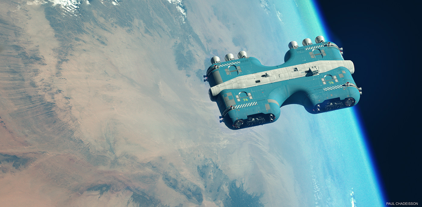 industrial design，Control components，spacecraft，ASIMOV，