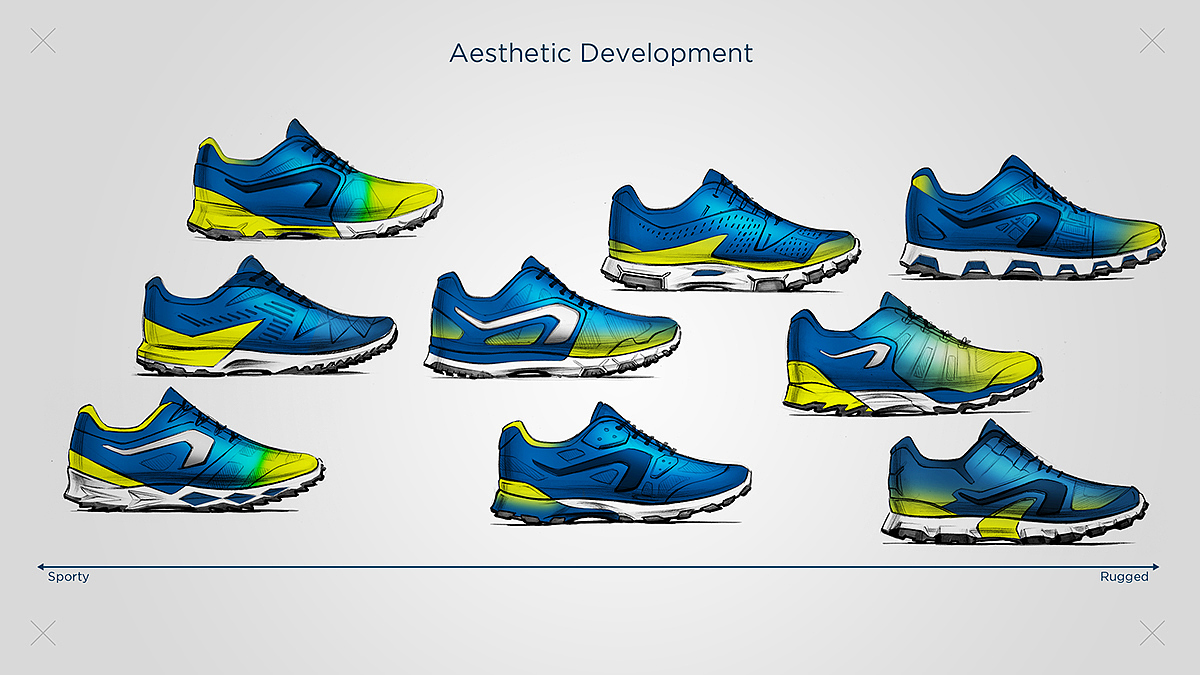 Outdoor equipment，sneakers，Running shoes，Kalenji Trail，