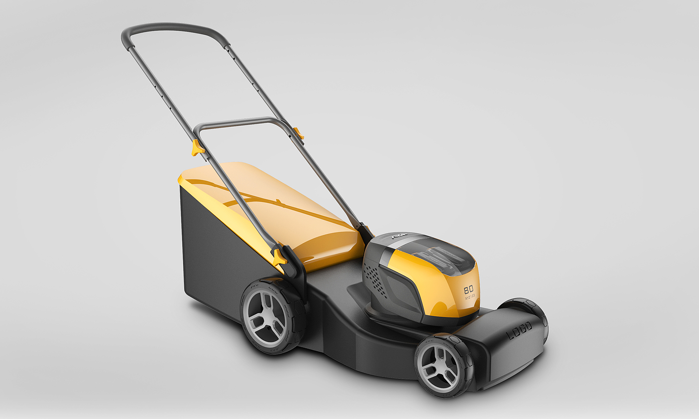 industrial design，tool，lawn mower，STIGA 500，