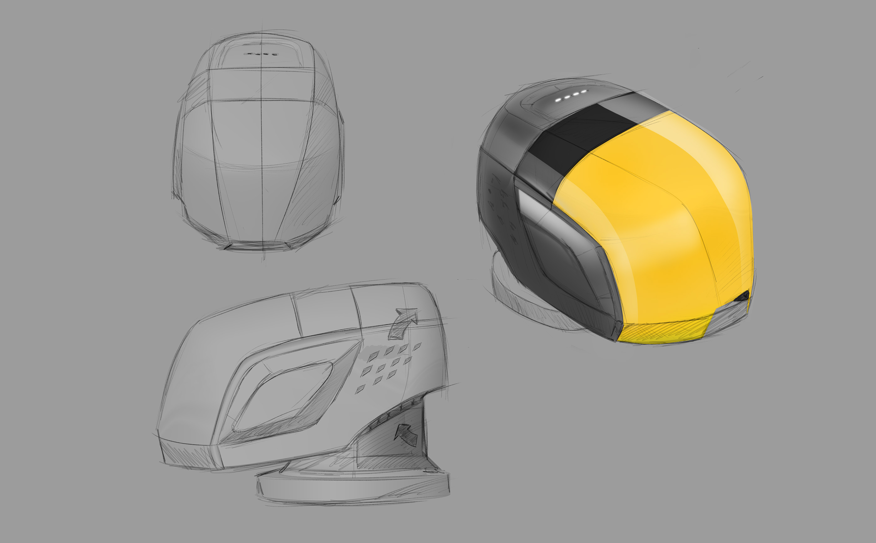 industrial design，tool，lawn mower，STIGA 500，