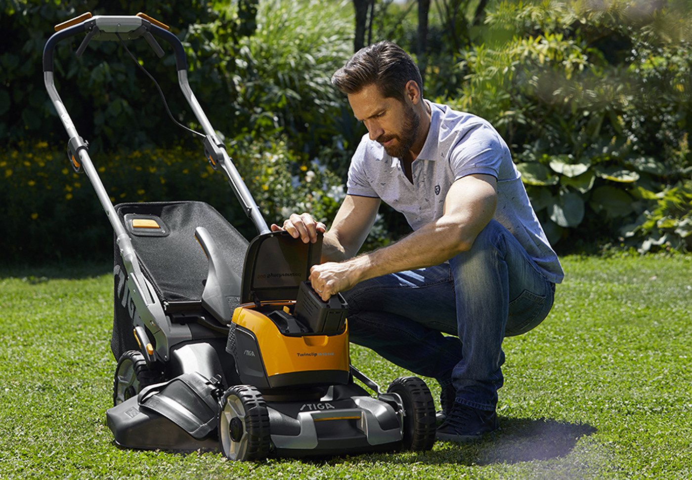 industrial design，tool，lawn mower，STIGA 500，