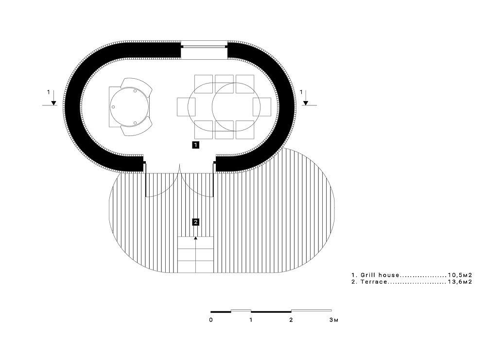 寒冷，小木屋，建筑，