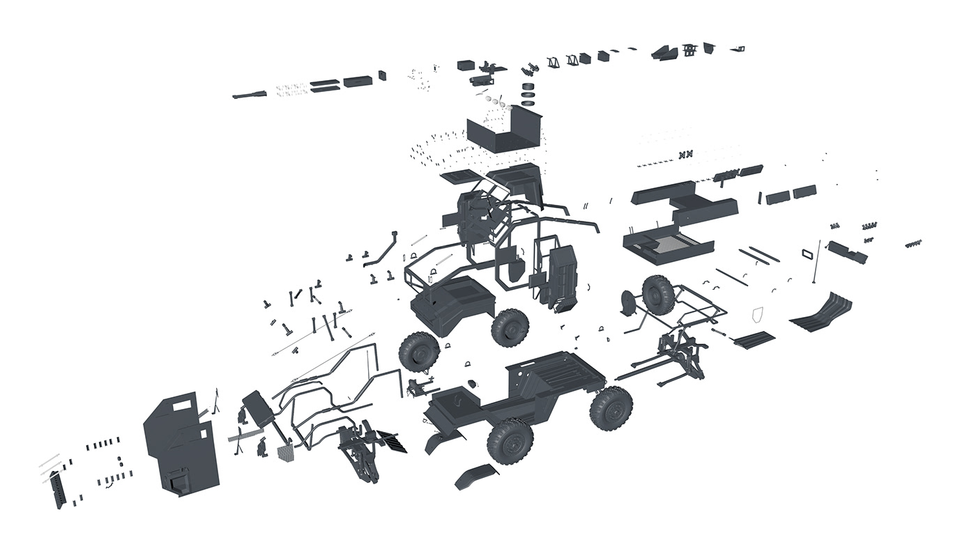 industrial design，vehicle，automobile，Military vehicles，