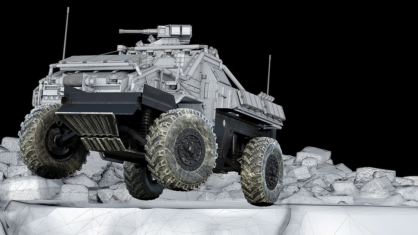 industrial design，vehicle，automobile，Military vehicles，