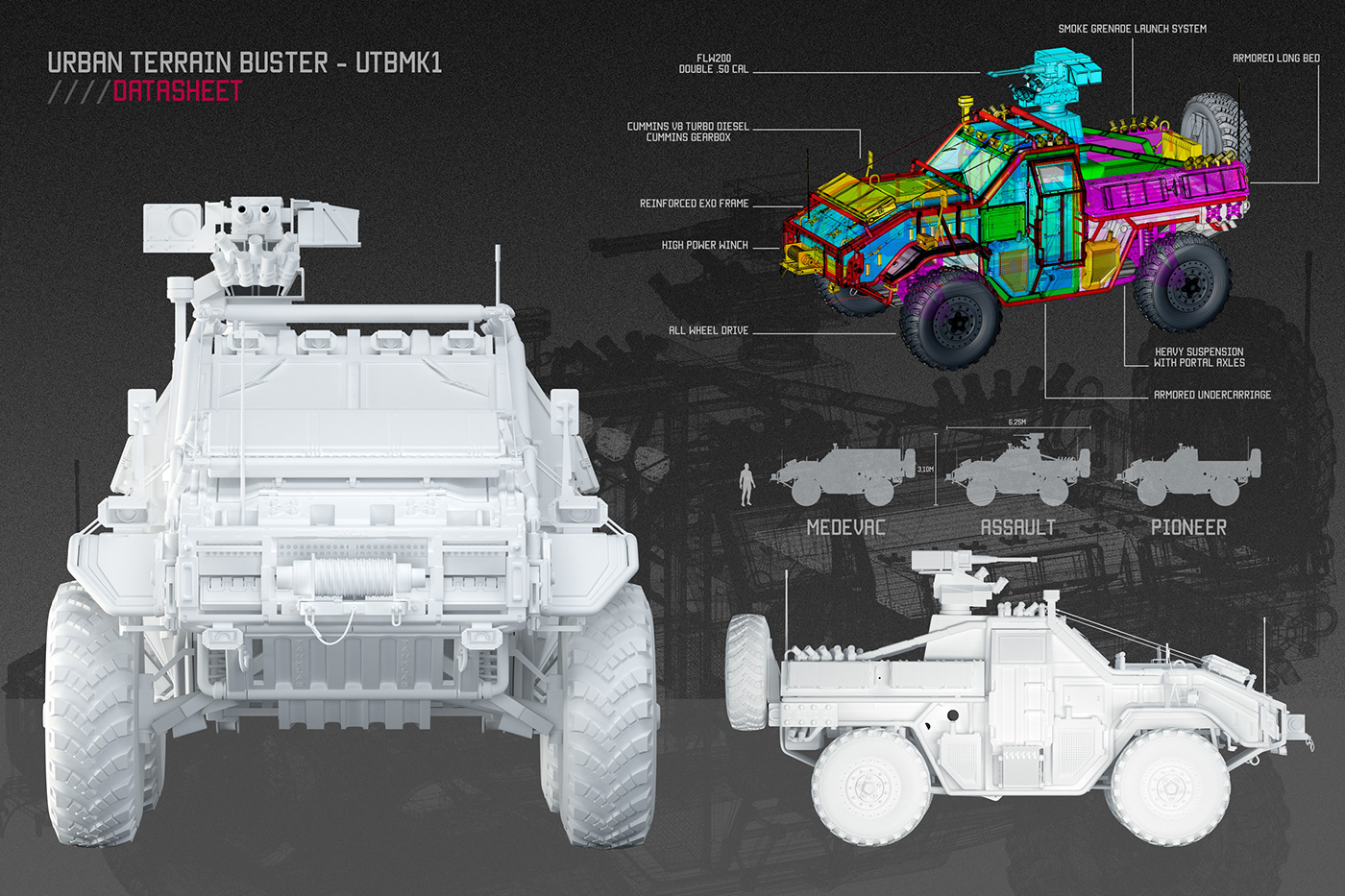 industrial design，vehicle，automobile，Military vehicles，