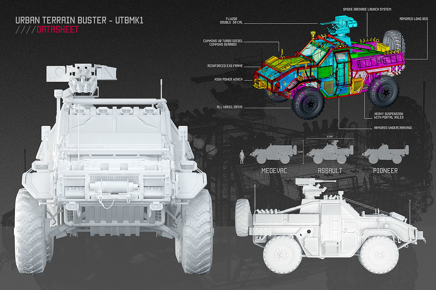 industrial design，vehicle，automobile，Military vehicles，