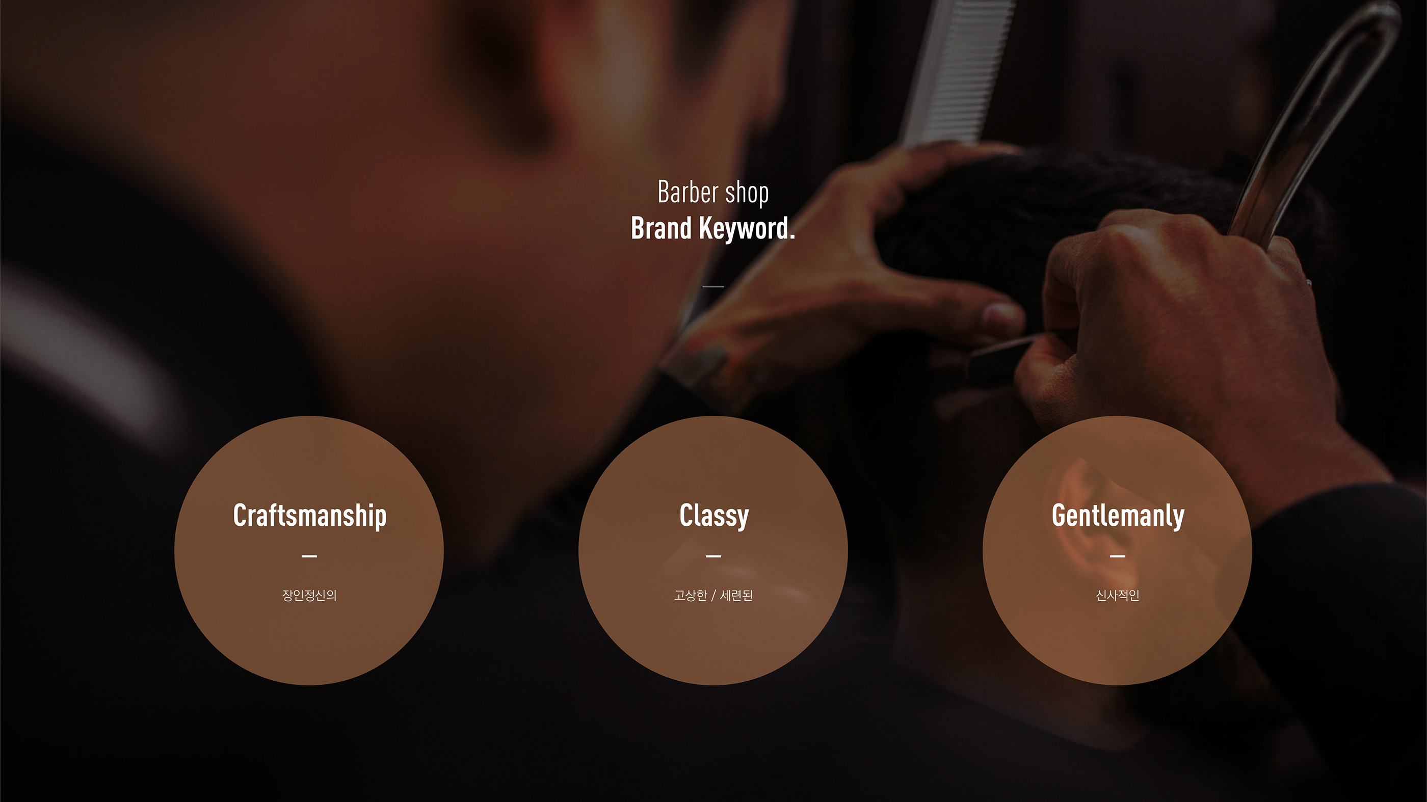 GENTEEL，razor，Barber Shop，