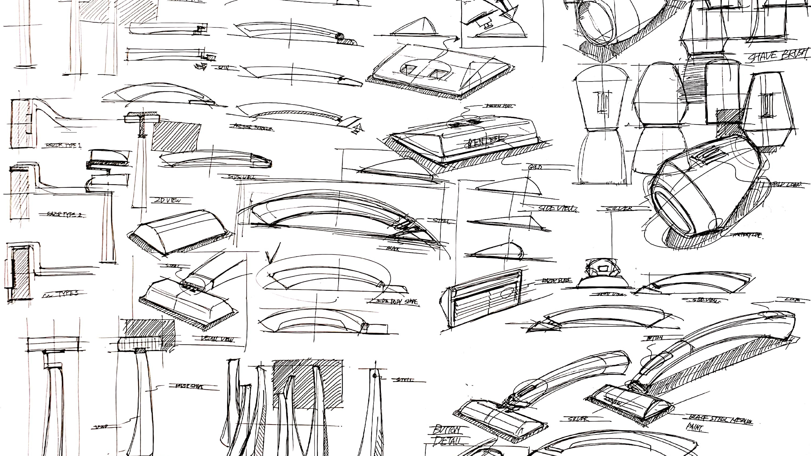 GENTEEL，razor，Barber Shop，