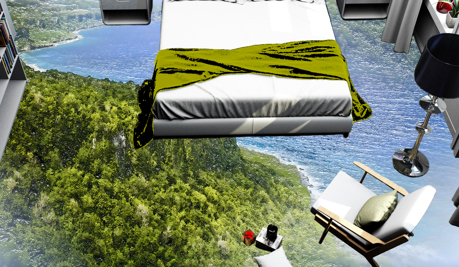 natural，Simplicity，MICAHSO，Beautiful scenery of green water and green mountains，