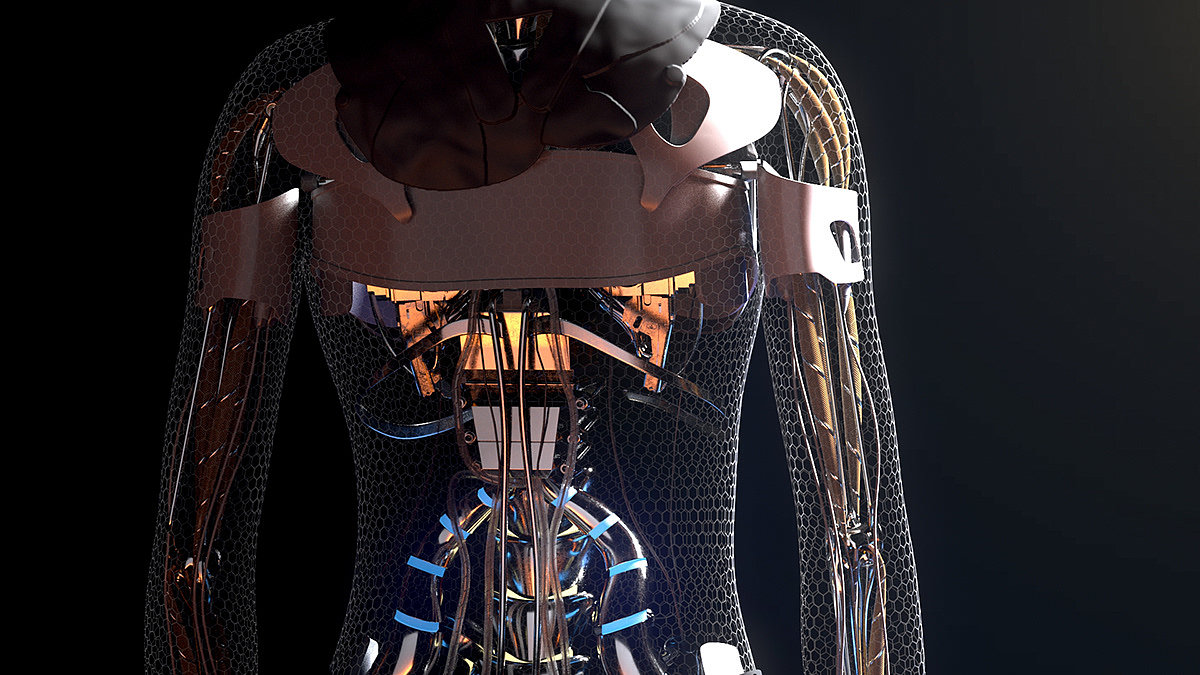 industrial design，persona，three-dimensional model，EX MACHINE，