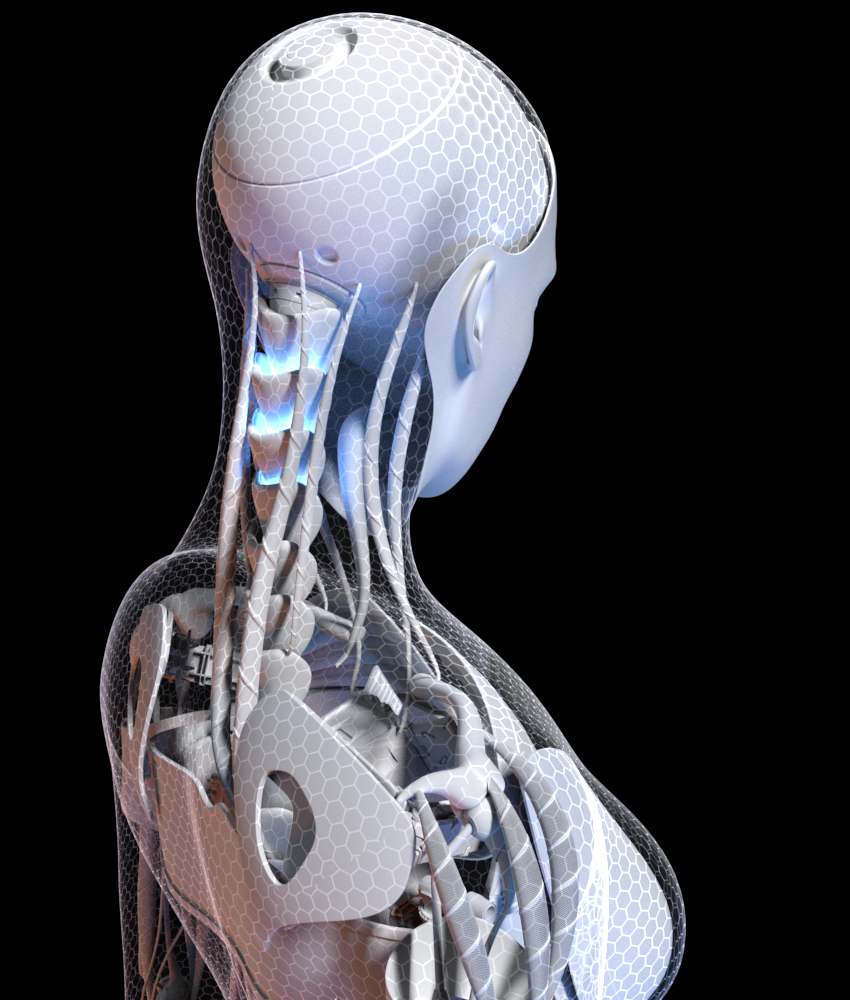 industrial design，persona，three-dimensional model，EX MACHINE，