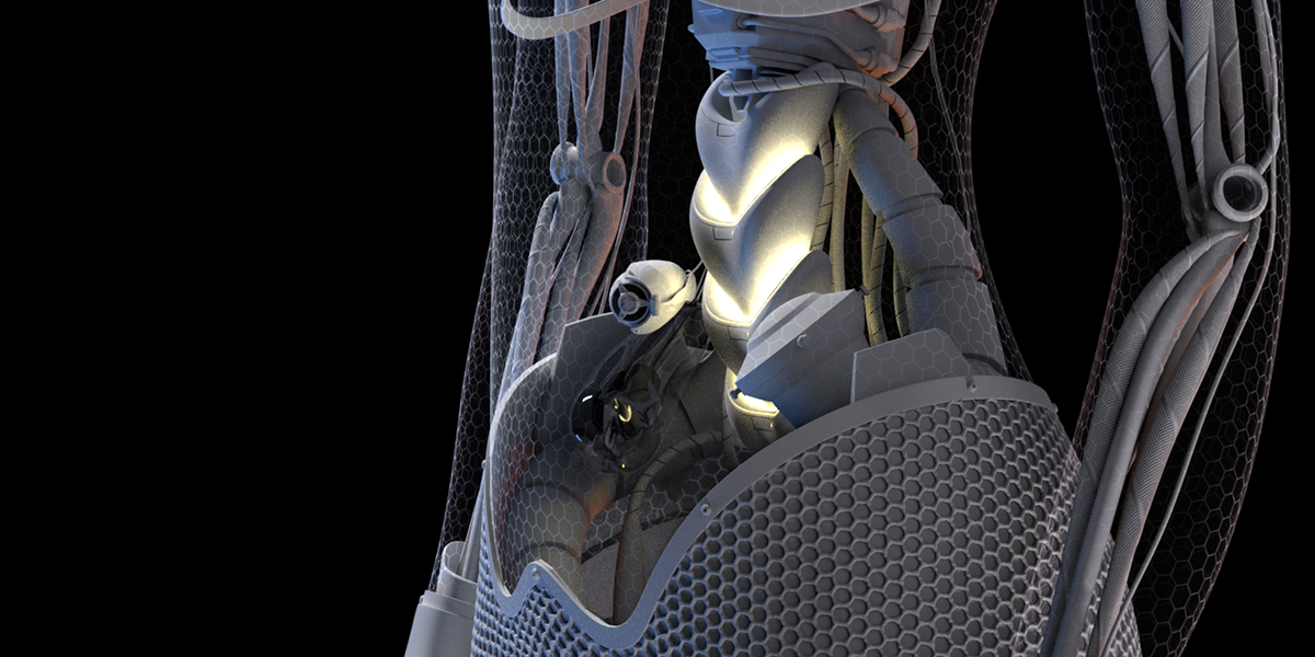 industrial design，persona，three-dimensional model，EX MACHINE，