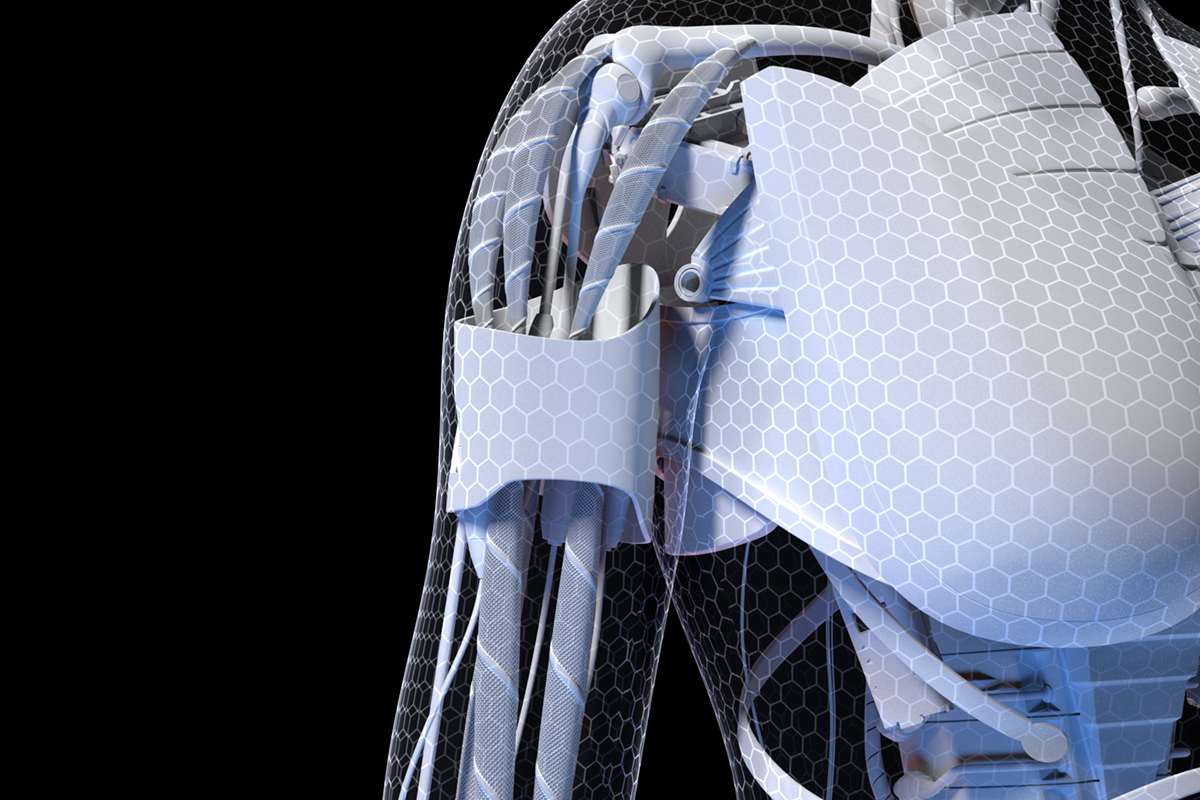 industrial design，persona，three-dimensional model，EX MACHINE，