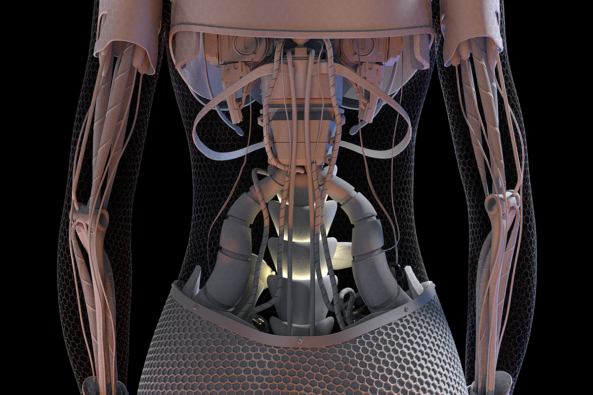 industrial design，persona，three-dimensional model，EX MACHINE，
