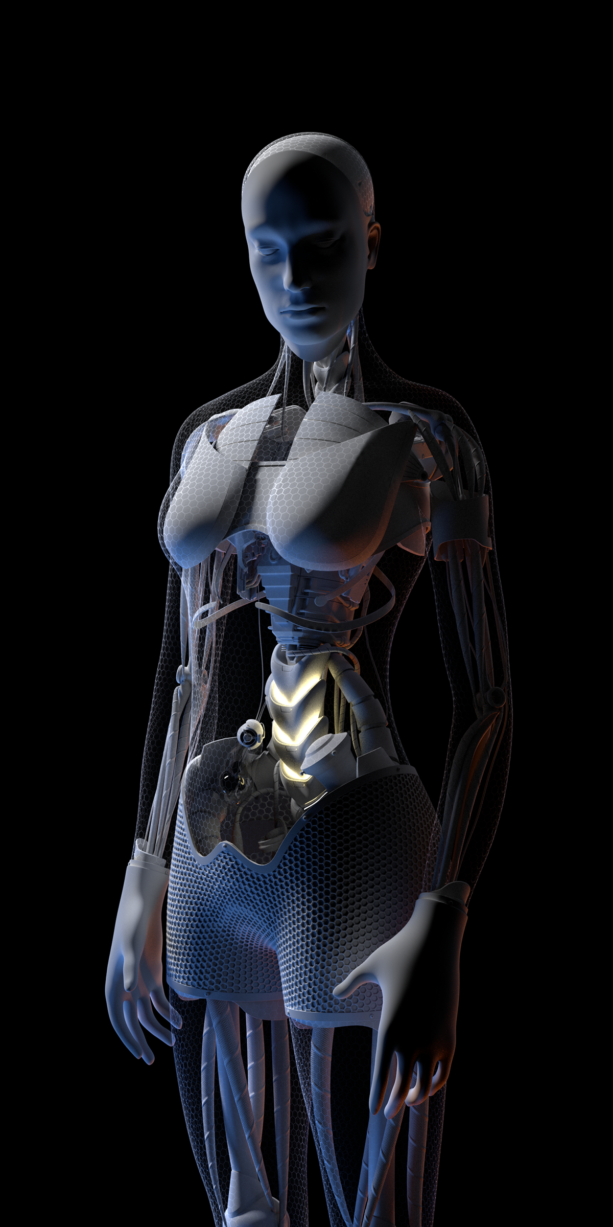 industrial design，persona，three-dimensional model，EX MACHINE，