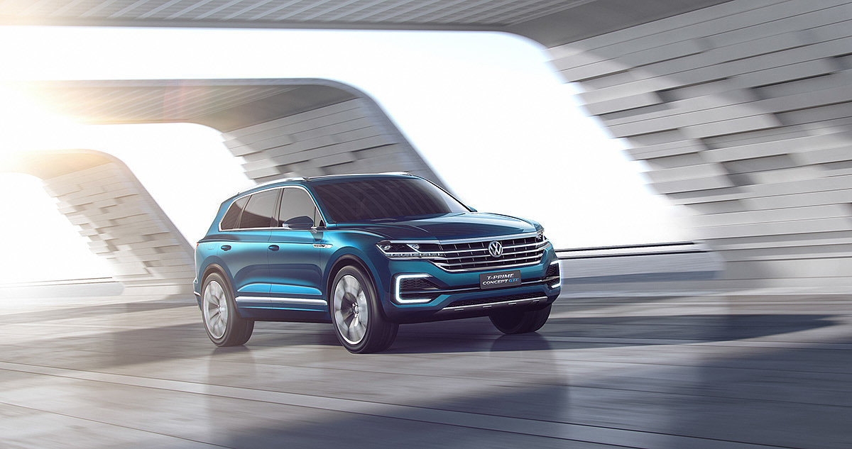 Volkswagen，vehicle，conceptual design，T-prime GTE，public，