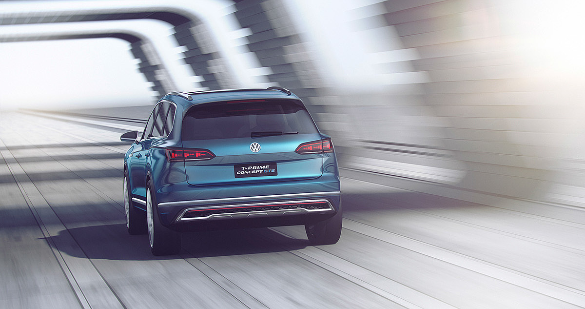 Volkswagen，vehicle，conceptual design，T-prime GTE，public，