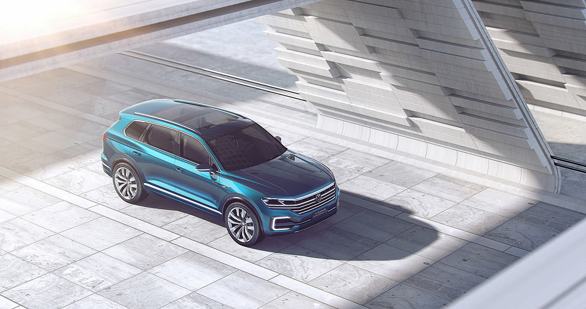 Volkswagen，vehicle，conceptual design，T-prime GTE，public，