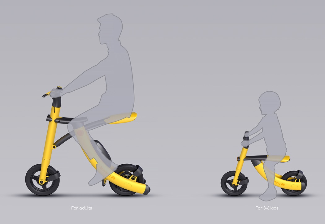 Double bicycle，Bicycle，vehicle，Banana 88 bicycles，