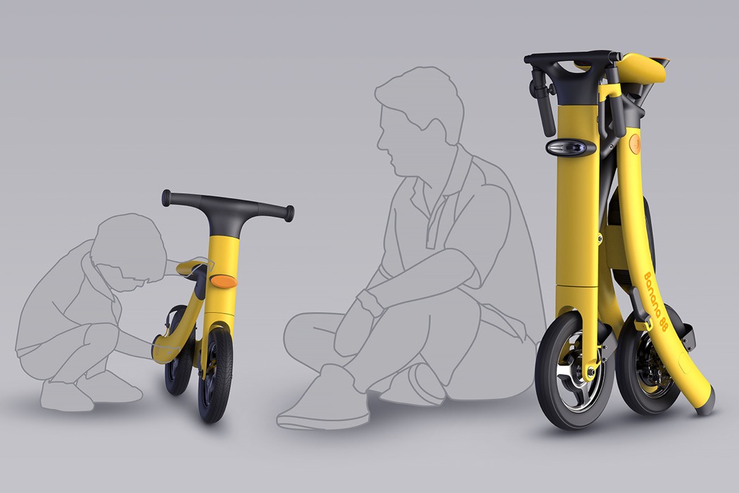 Double bicycle，Bicycle，vehicle，Banana 88 bicycles，