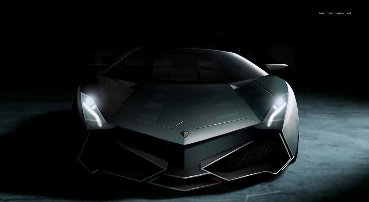 Lamborghini，Concept Car，Electric vehicle，New energy vehicle，environmental pollution，