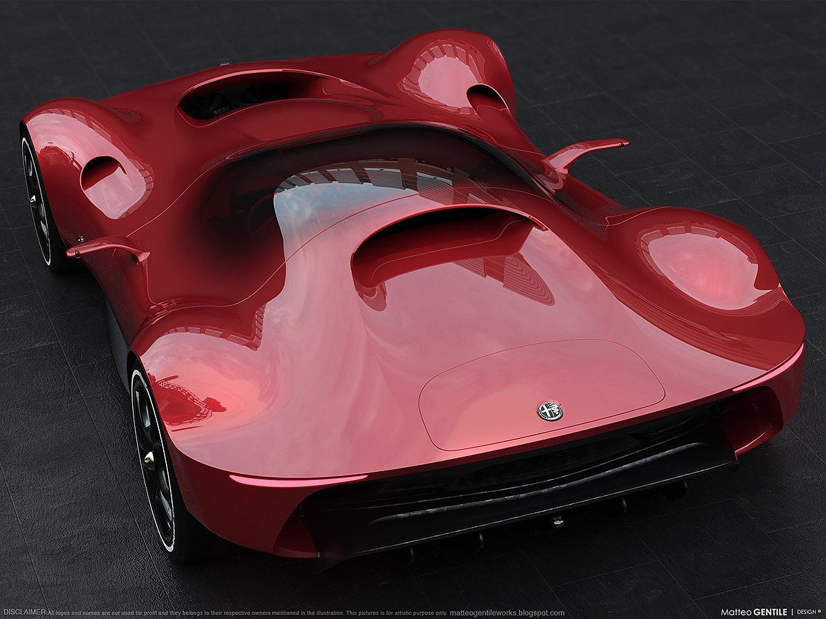 Sports car，vehicle，alfa romeo ，Alpha Romeo，