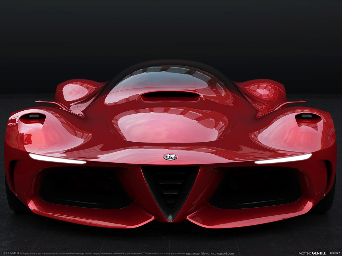 Sports car，vehicle，alfa romeo ，Alpha Romeo，