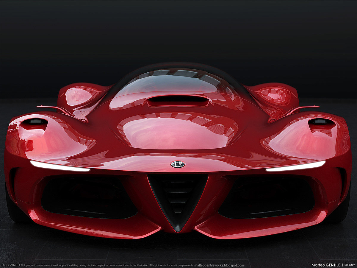 跑车，交通工具，阿尔法罗密欧，Alfa Romeo，