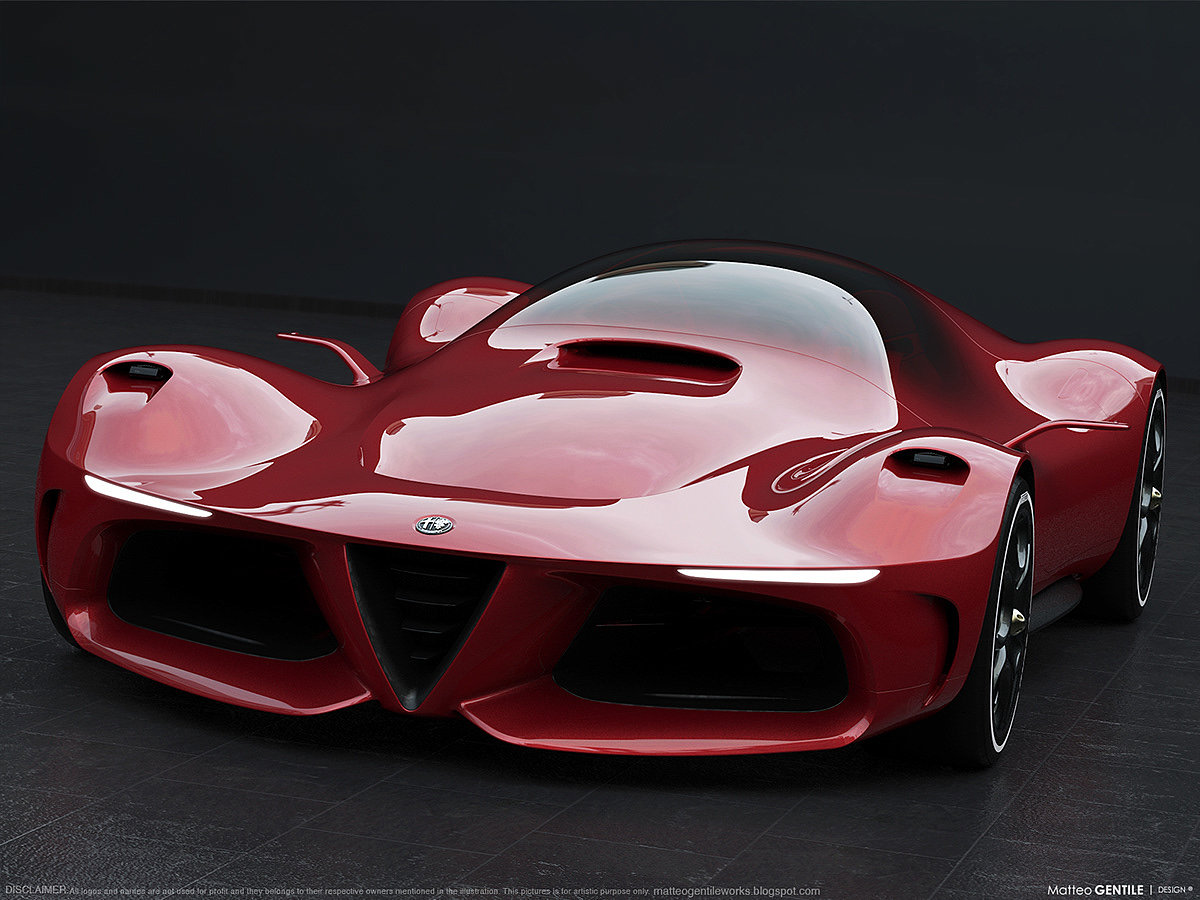 跑车，交通工具，阿尔法罗密欧，Alfa Romeo，