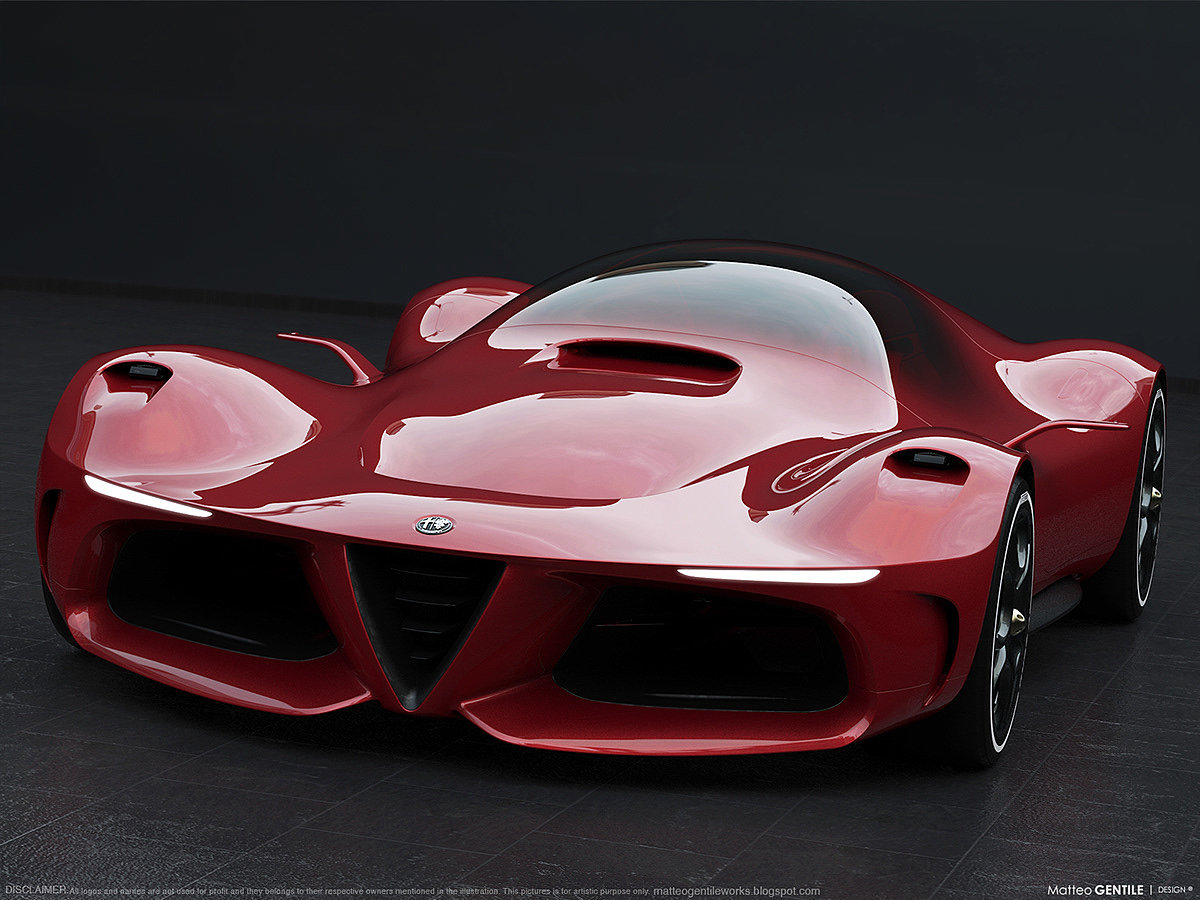 Sports car，vehicle，alfa romeo ，Alpha Romeo，