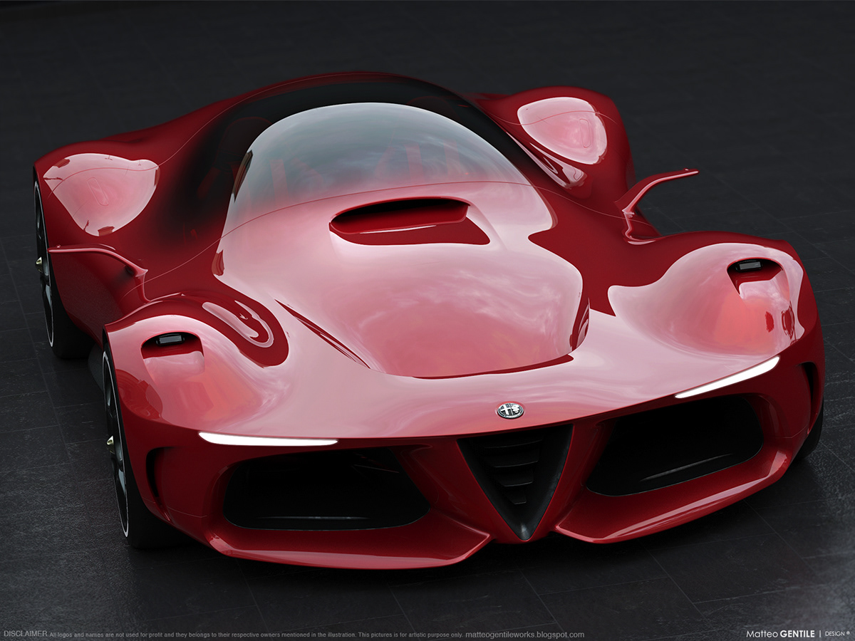 Sports car，vehicle，alfa romeo ，Alpha Romeo，