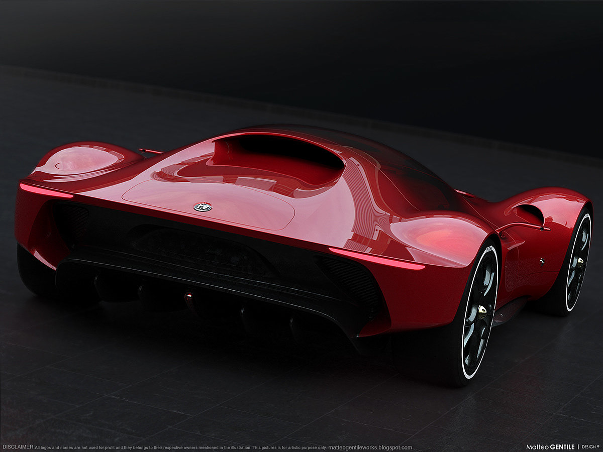 Sports car，vehicle，alfa romeo ，Alpha Romeo，