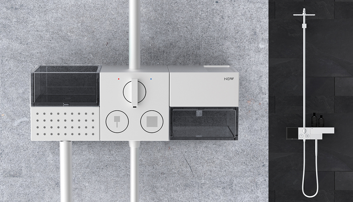 industrial design，shower system ，modularization，NDW，
