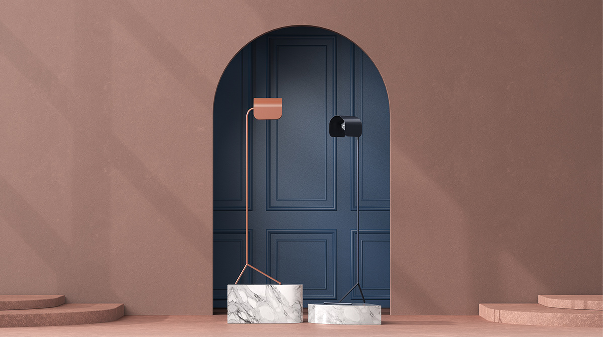 Lighting tools，lamps and lanterns，Floor lamp，Post，